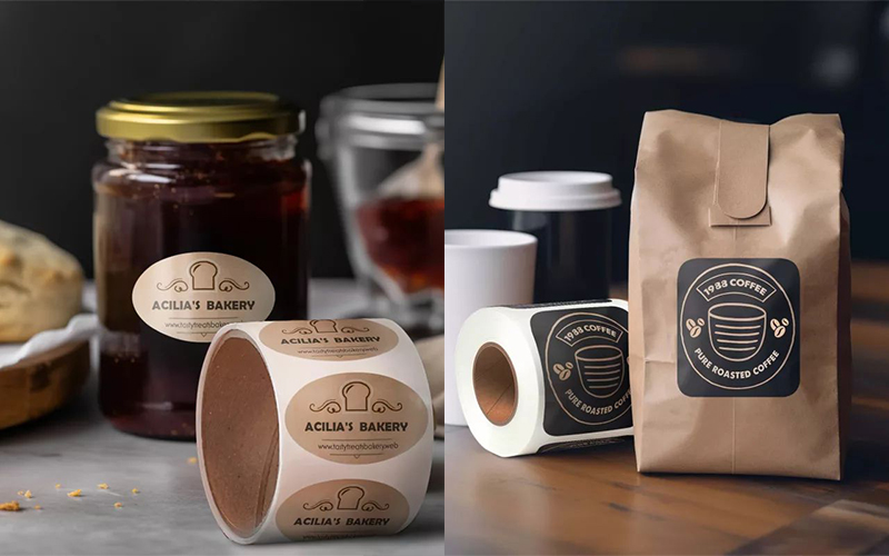 in tem nhãn cà phê