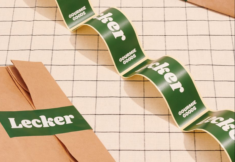 sticker dán túi giấy