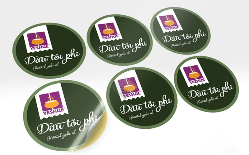 in logo dán gần đây