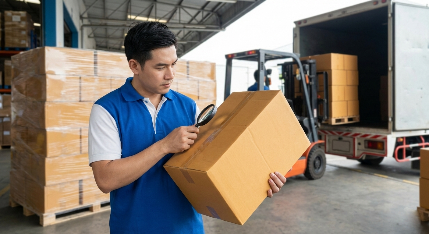 quy trình kiểm tra và giao hàng