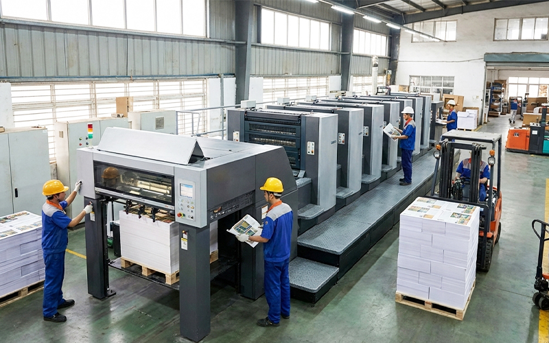 sản xuất hộp giấy như thế nào